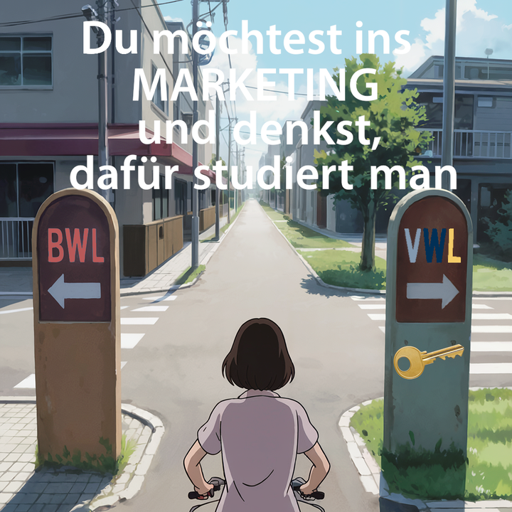 Standbild aus dem Short "Mit VWL ins Marketing".
